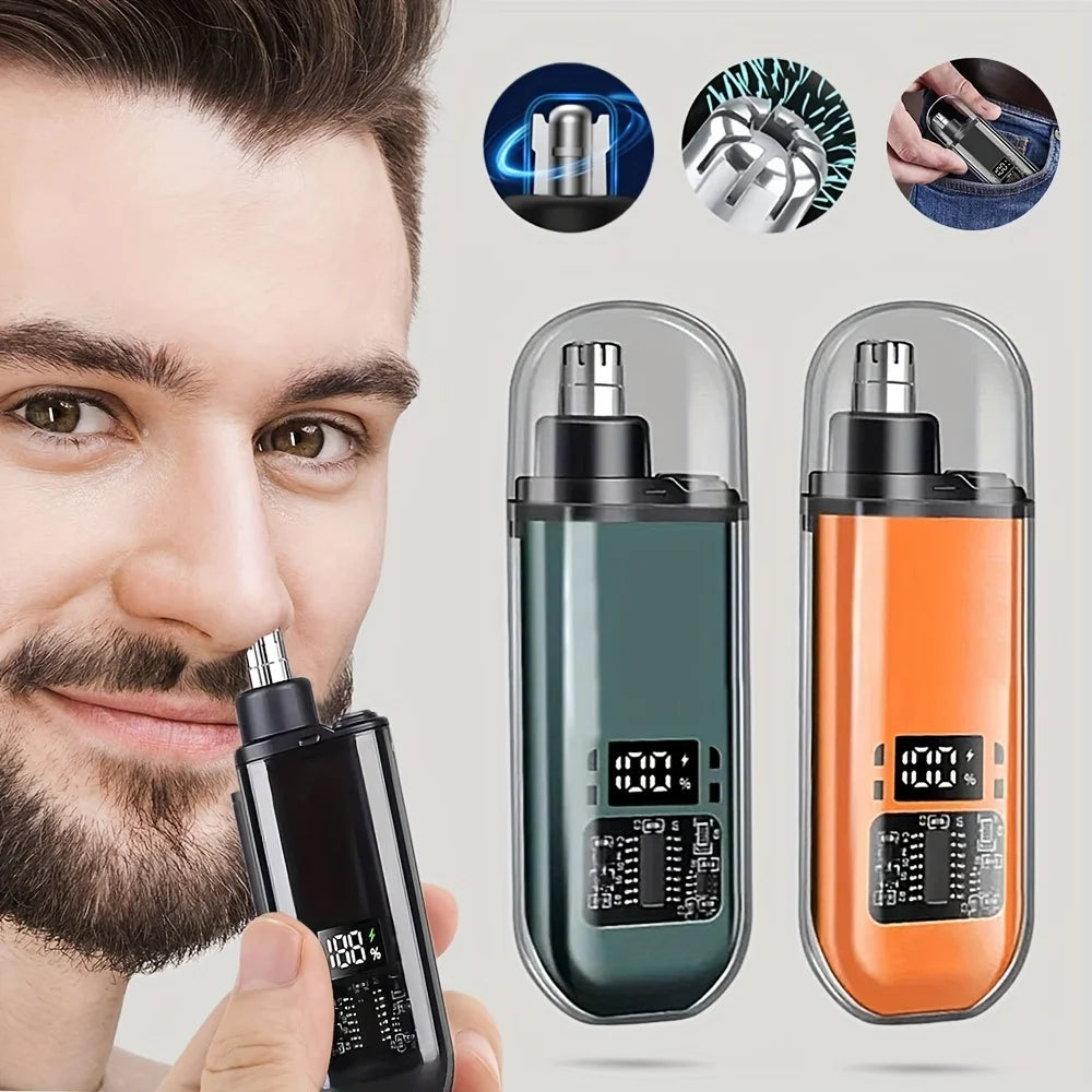 Cortadora de Pelo de Nariz y Oreja USB Portátil
