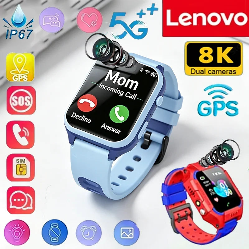 Reloj Inteligente 5G para Niños con GPS, Cámara y Videollamadas