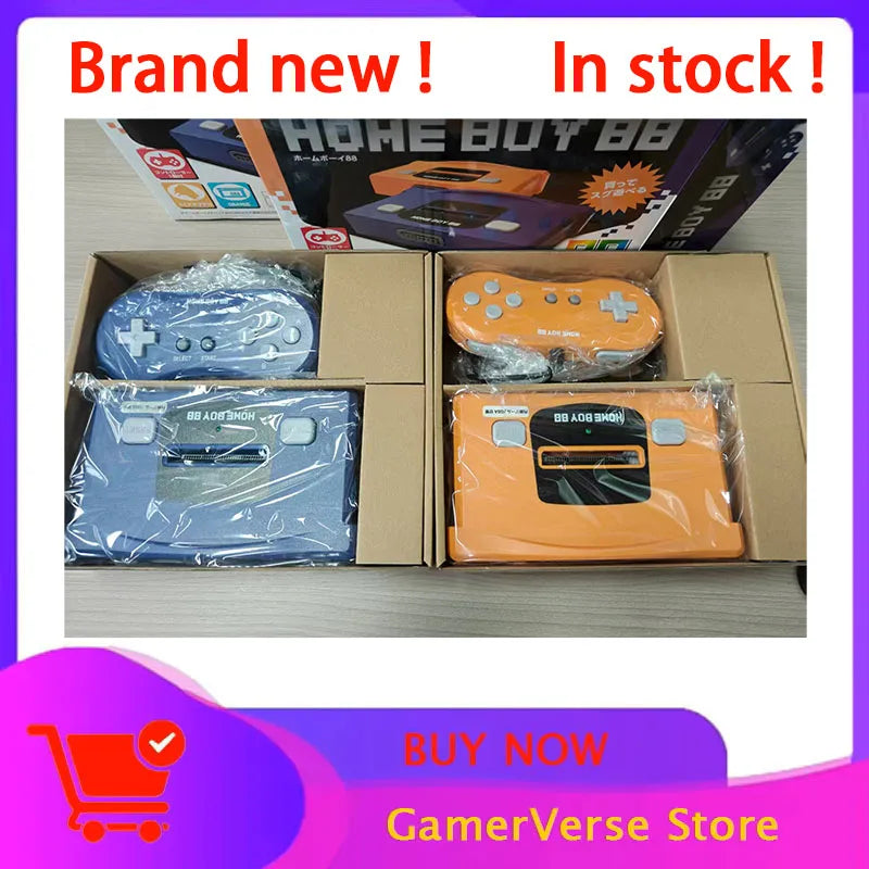 Consola de TV Home Boy 88 GBA HBA-06 naranja Gameboy Advance Compatible con clon de TV consola doméstica para juegos y entretenimiento