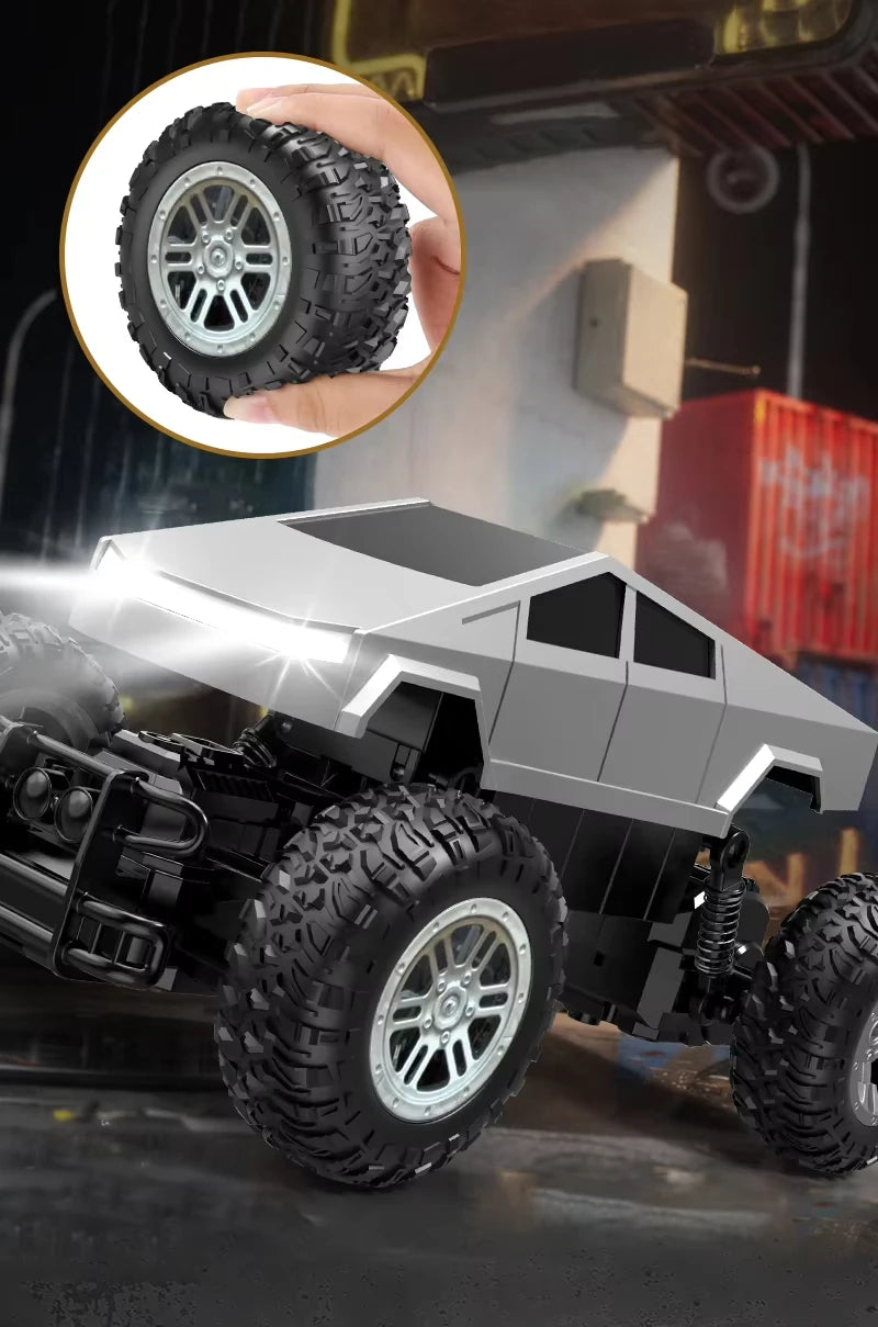 Camión RC Anfibio 4WD 1:16 con Giros 360° y Luces LED