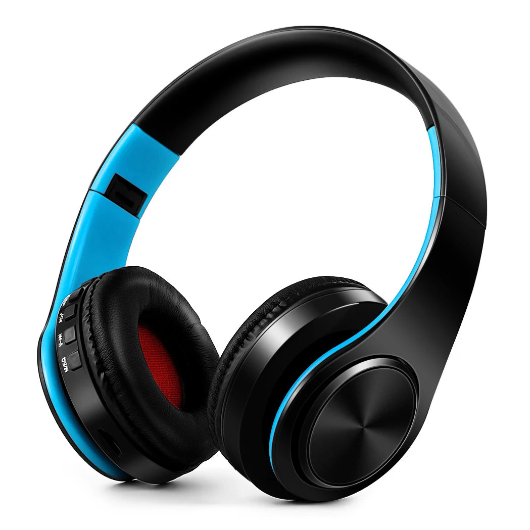 Auriculares Bluetooth 5.3 Inalámbricos con Micrófono y Radio FM