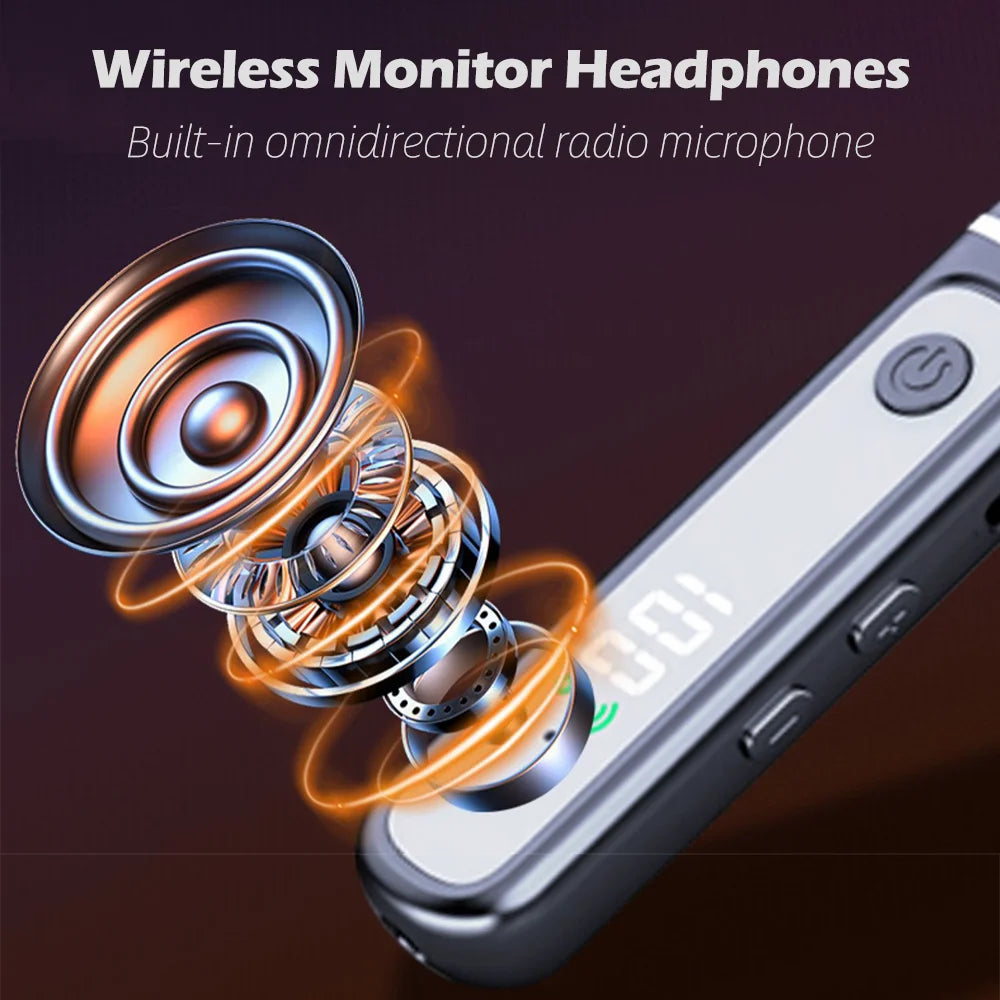 Auriculares Bluetooth 5.3 para Karaoke en Vivo con Tarjeta de Sonido
