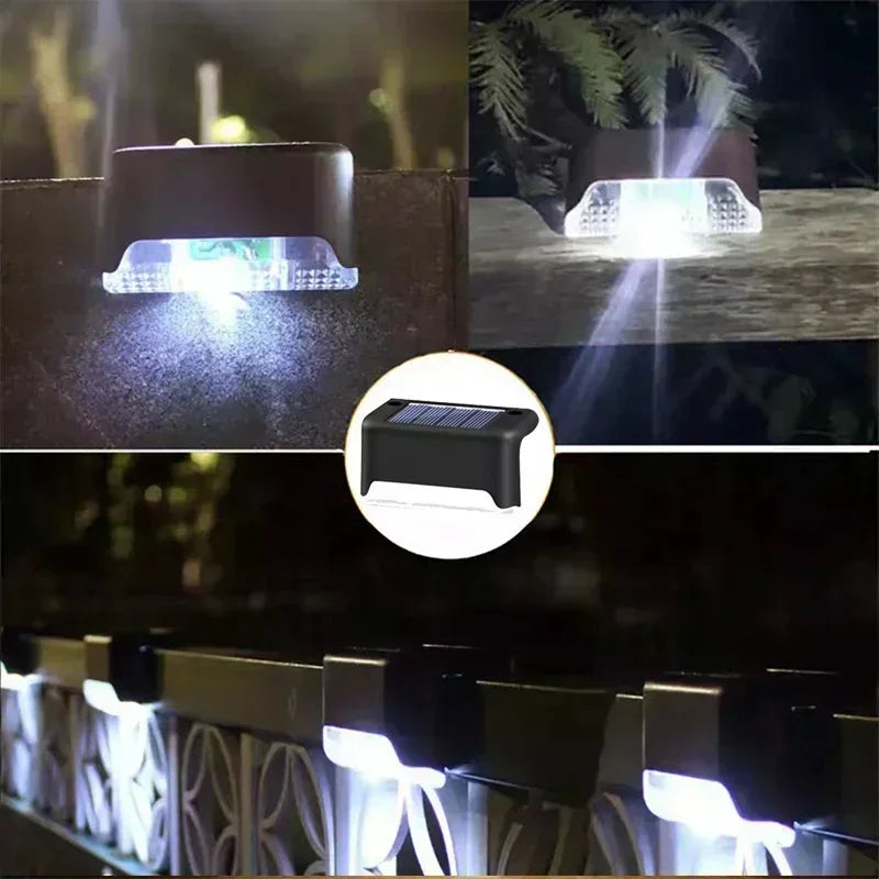 Luces Solares de Cubierta para Barandilla y Camino