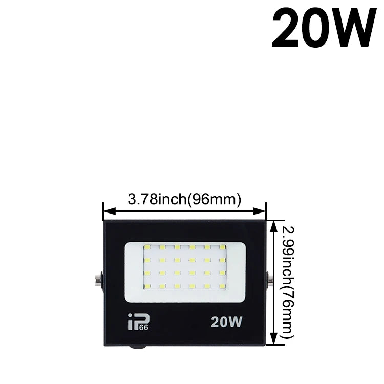 Foco LED Exterior 10W a 200W IP66 Resistente al Agua