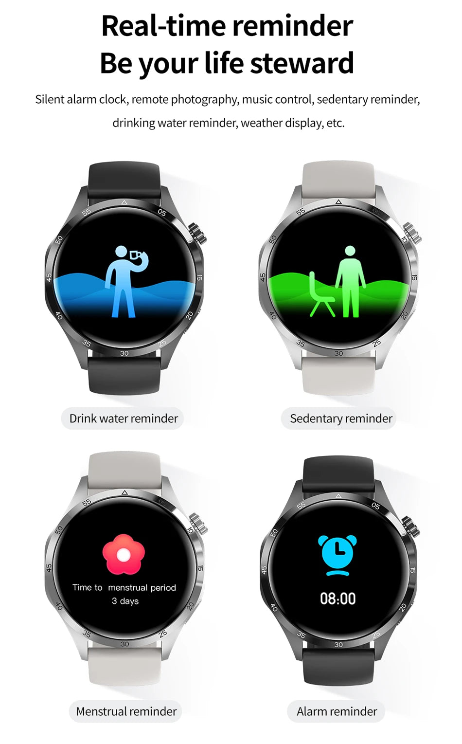 Reloj Inteligente 4 Pro AMOLED Bluetooth