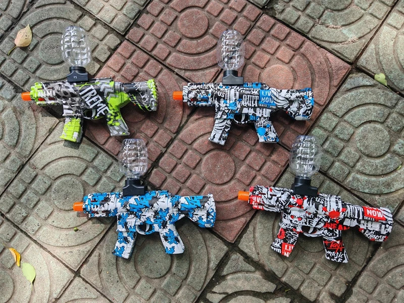 Pistola Eléctrica de Bolas de Gel M416 para Juegos al Aire Libre