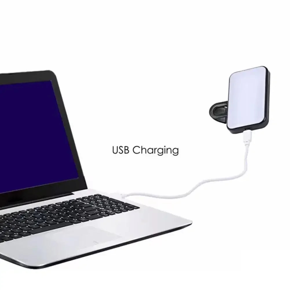Mini Luz LED para Selfie Portátil con Clip