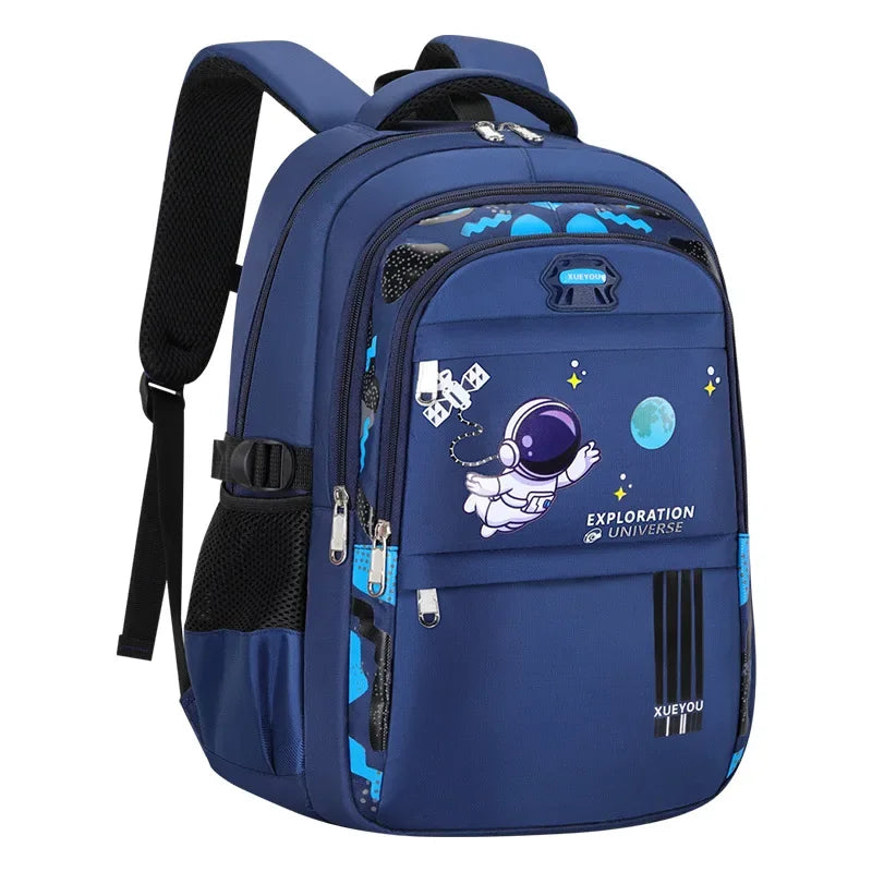 Mochila Escolar Astronauta Impermeable para Niños de 2 a 16 Años