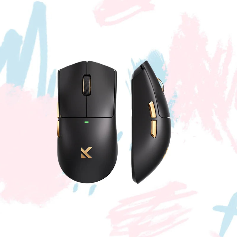 Ratón Mchose K7 Ultra inalámbrico para videojuegos, ligero, tres modos, receptor de 8000HZ, atracción magnética, ratón deportivo electrónico, regalo personalizado