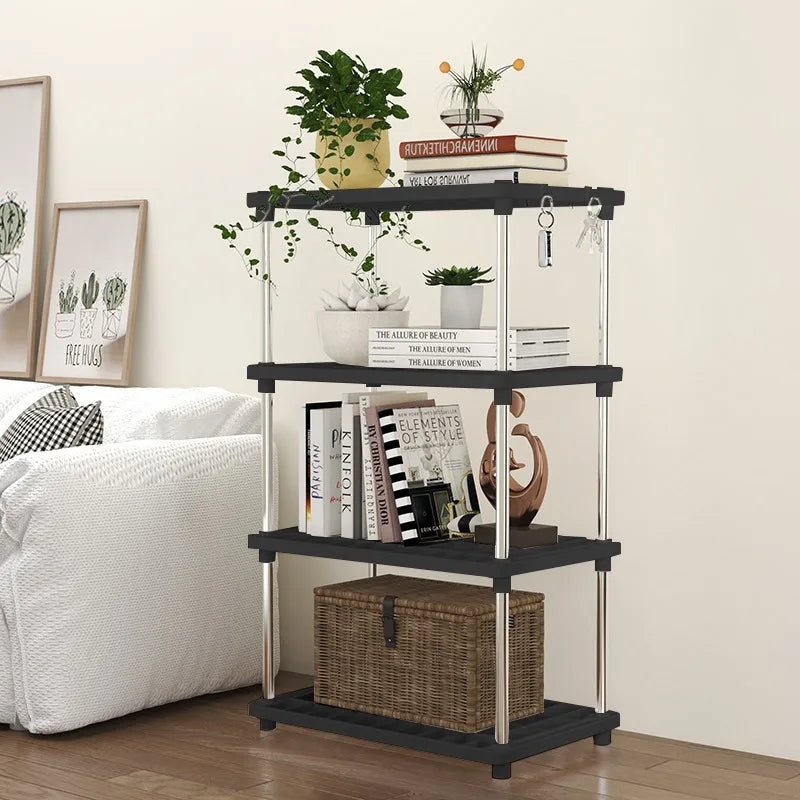 Estante organizador de 4 niveles para cocina, baño y hogar