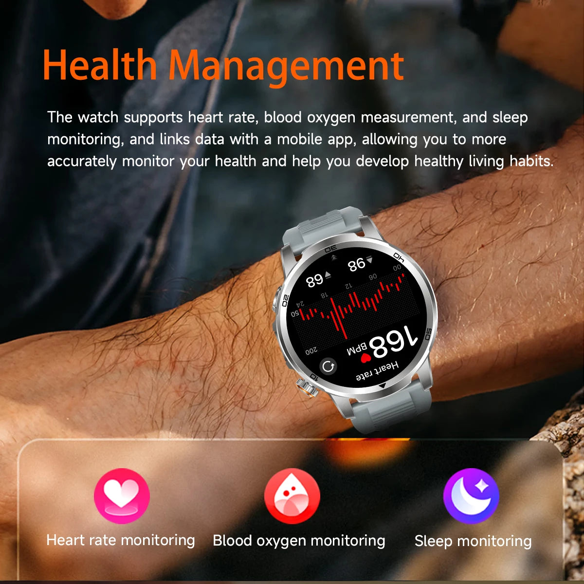 2026 militar t-rex 3 reloj inteligente reloj de Fitness hombres 466*466 pantalla AMOLED 1000mAh batería linterna llamada impermeable Smartwatchs