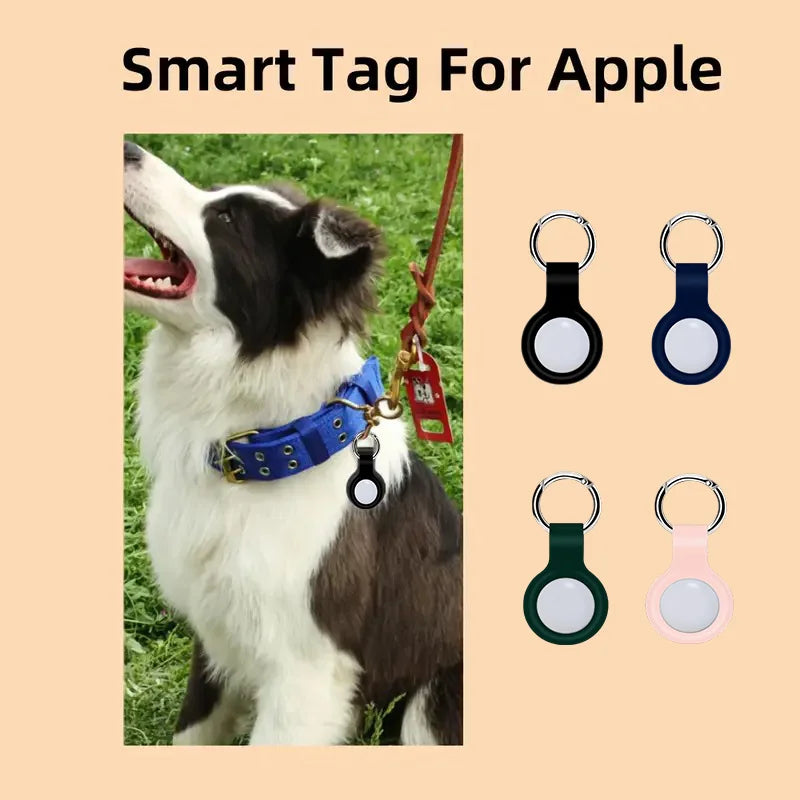 Paquete de 4 rastreadores de seguridad antipérdida, Find My Keys, rastreador GPS inteligente, auriculares, equipaje, mascotas avanzadas, rastreador IOS MFi