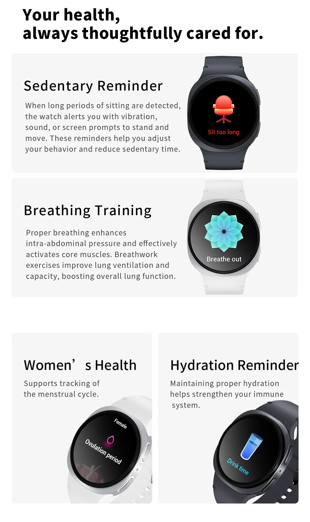 Reloj Inteligente 8 Mini Asistente de Voz IA