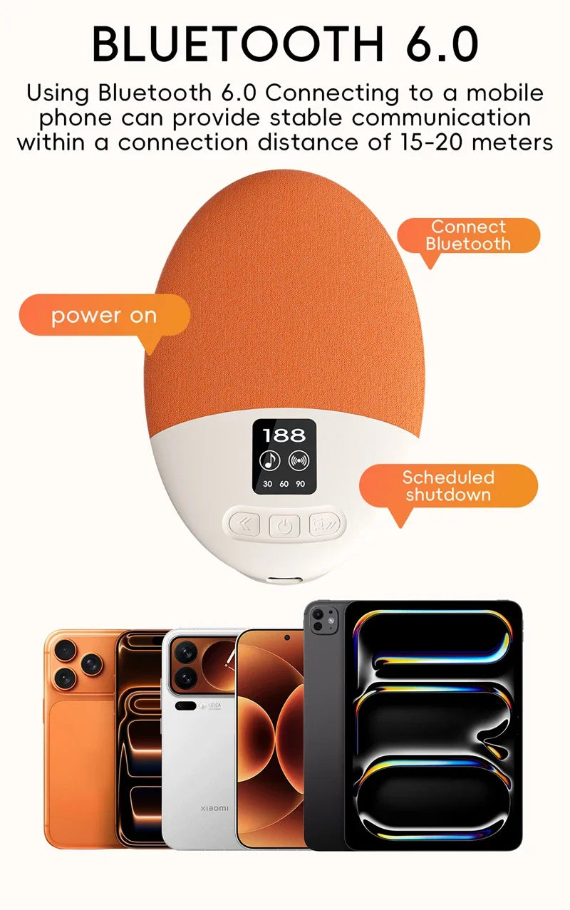 Auriculares Bluetooth 2 en 1 con Altavoz para Dormir de Lado