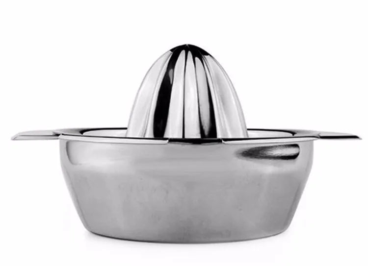 LMETJMA exprimidor de limón de acero inoxidable, exprimidor Manual para exprimidor de limón y naranja, escariadores, exprimidor de frutas y verduras, herramienta de cocina