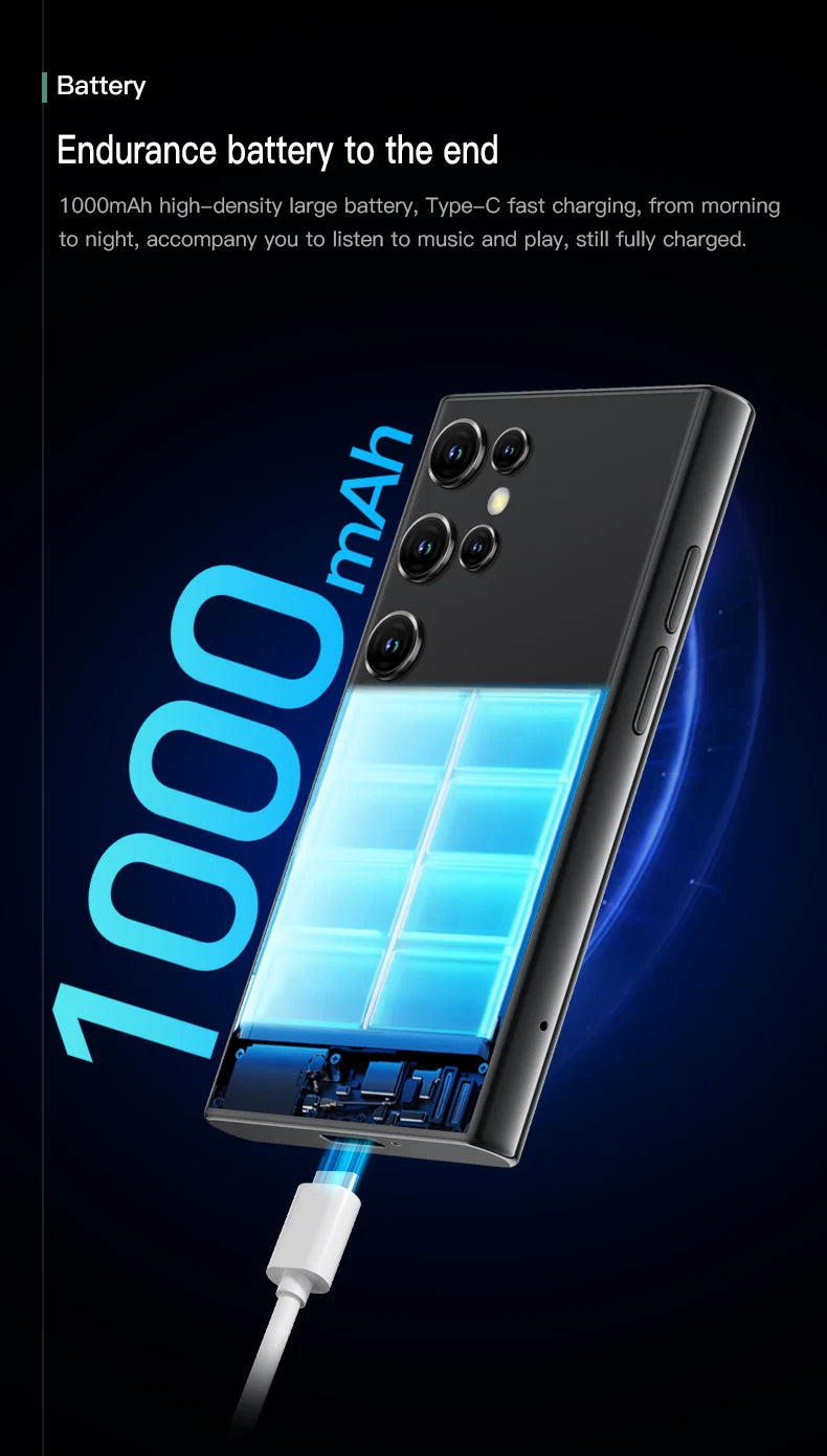 Teléfonos Inteligentes SOYES S23 Pro y Mini 24, Android 8.1, Doble SIM, Pantalla HD de 3.0'', Batería de 1000 mAh, WIFI, Bluetooth, 3G, Teléfono Móvil Pequeño