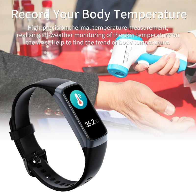 LIGE Reloj Inteligente AMOLED Fitness Tracker