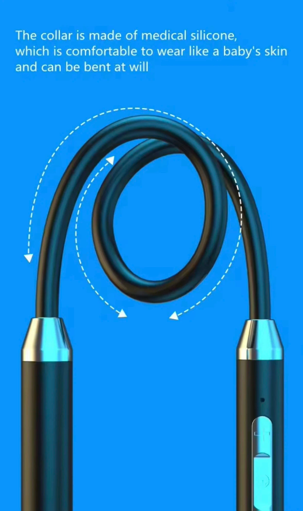 Auriculares inalámbricos con Bluetooth, cascos con banda para el cuello, auriculares deportivos estéreo para videojuegos, auriculares magnéticos impermeables con pantalla LED