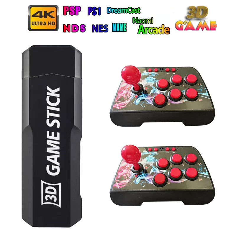 Consola de juegos X2 Ultra Home TV, más de 6000 juegos clásicos nostálgicos, controlador Dual inalámbrico de 2,4G, salida de alta definición 4K HDMI