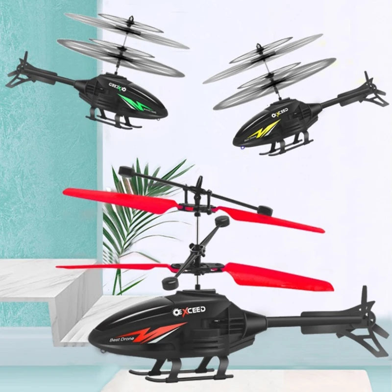 Mini Dron RC con Luces LED Control Remoto y por Gestos