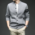 Cárdigan para Hombre con Bloques de Color y Botonadura