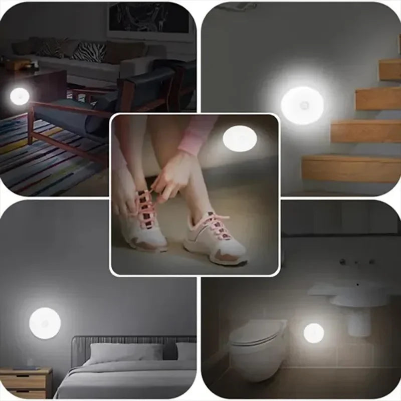 Luces LED Inteligentes con Sensor Corporal para Armario