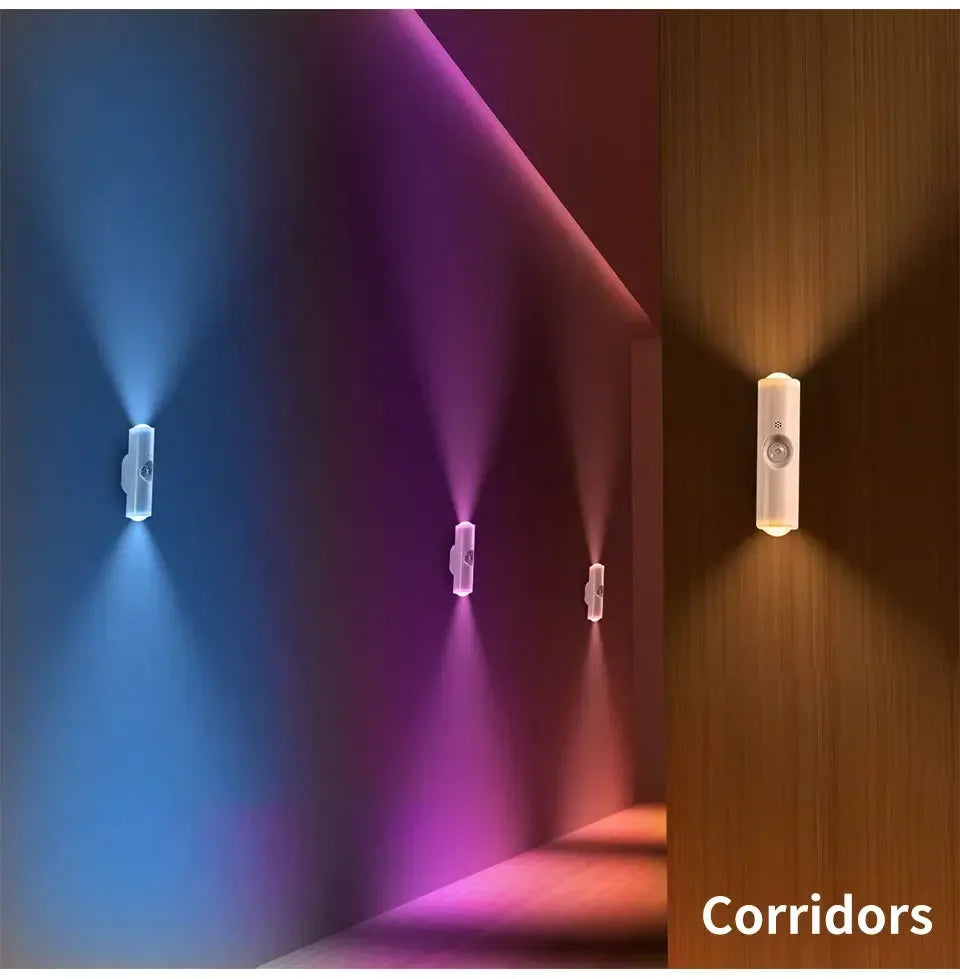 Luz de Pared RGB con Sensor de Movimiento USB
