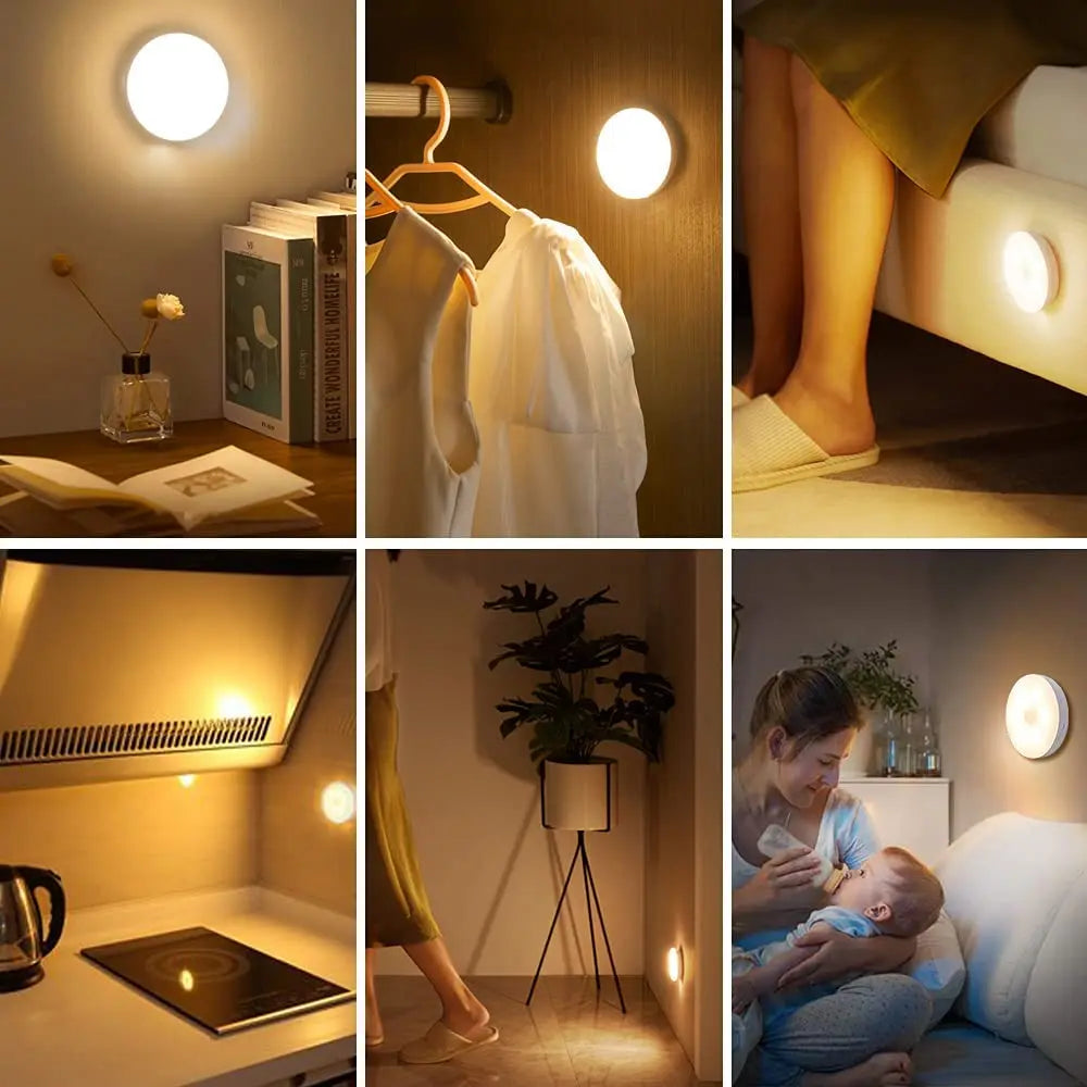 PZSUNLY Luz LED con Sensor de Movimiento USB