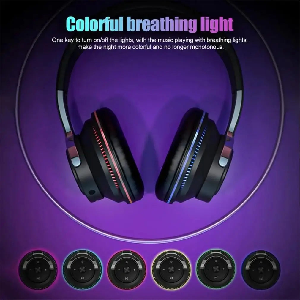 Auriculares Bluetooth Over-Ear 24h Gaming HiFi