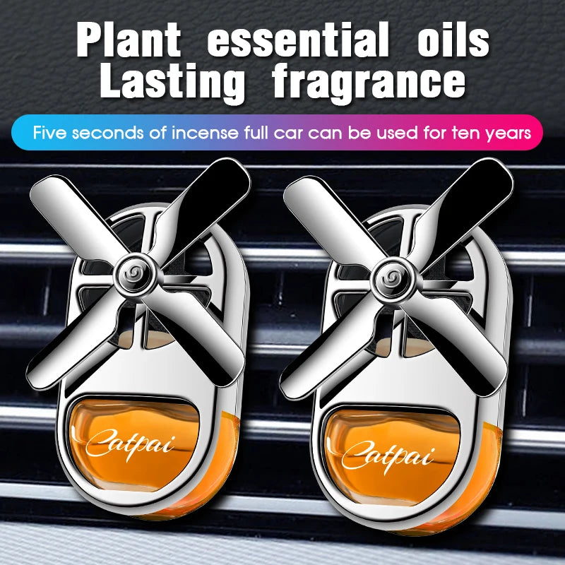 Ambientador para coche, aire acondicionado, ventilador de salida de aire, accesorios de perfume para coche, artículos de decoración interior, fragancia duradera