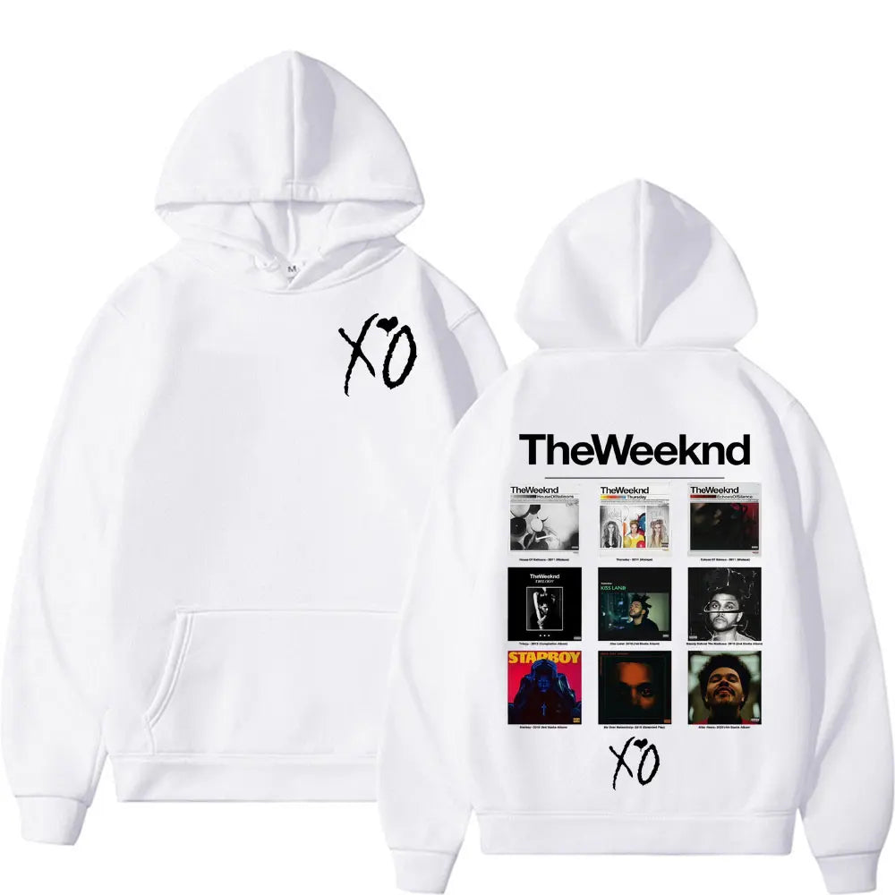 Buzo con Capucha The Weeknd | Hoodie Gráfico Unisex Hip Hop