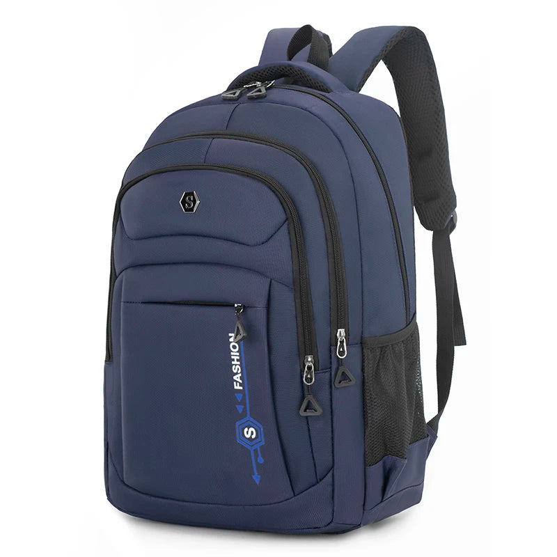Mochila de viaje: gran capacidad, correas ajustables para los hombros, múltiples compartimentos, adecuada para la escuela, viajes y trabajo, tr