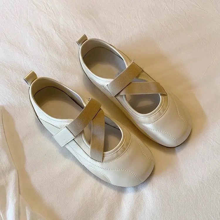 Zapatillas Bailarinas Mary Jane para Mujer Verano Tabi