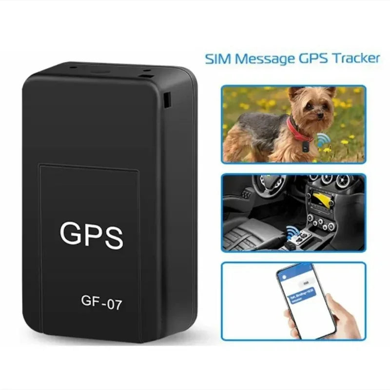 Localizador GPS para Motocicleta y Automóvil GF07, Mini Rastreador Magnético para Vehículos, Mascotas, Niños y Ancianos, con Aplicación de Posicionamiento GPS ﻿