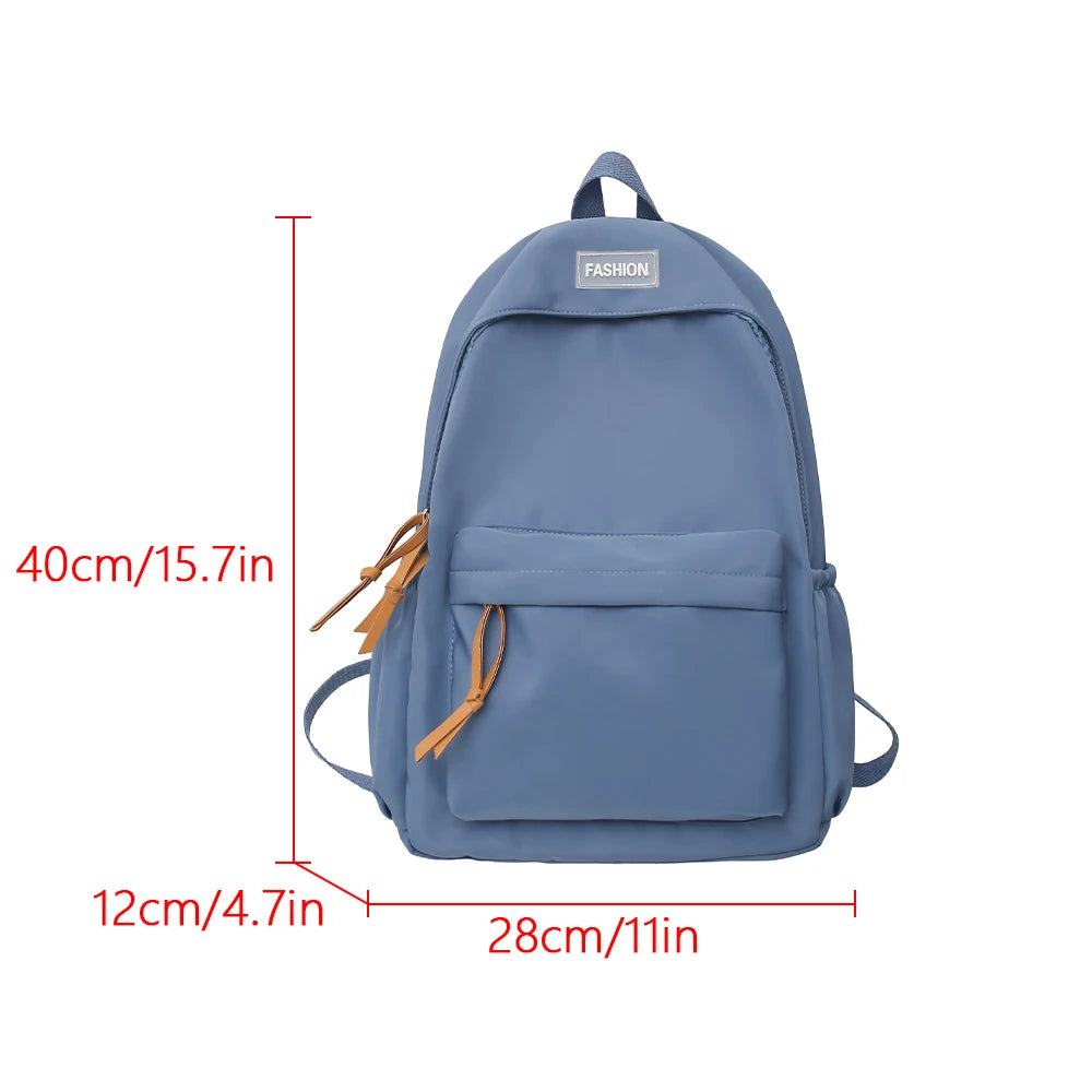 Mochilas simples para estudiantes universitarios, estudiantes de secundaria, estudiantes de secundaria, mochilas casuales, mochilas