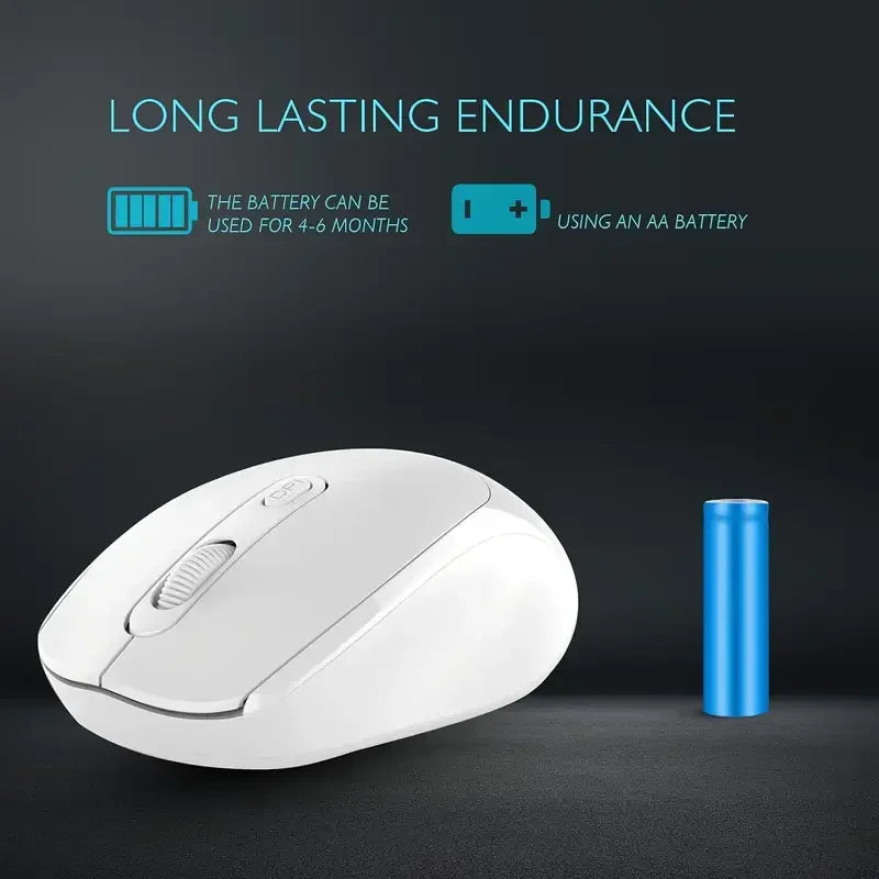 Ratón fotoeléctrico ergonómico más vendido, compatible con Bluetooth 2.4G, ratón inalámbrico adecuado para juegos de oficina y portátiles.