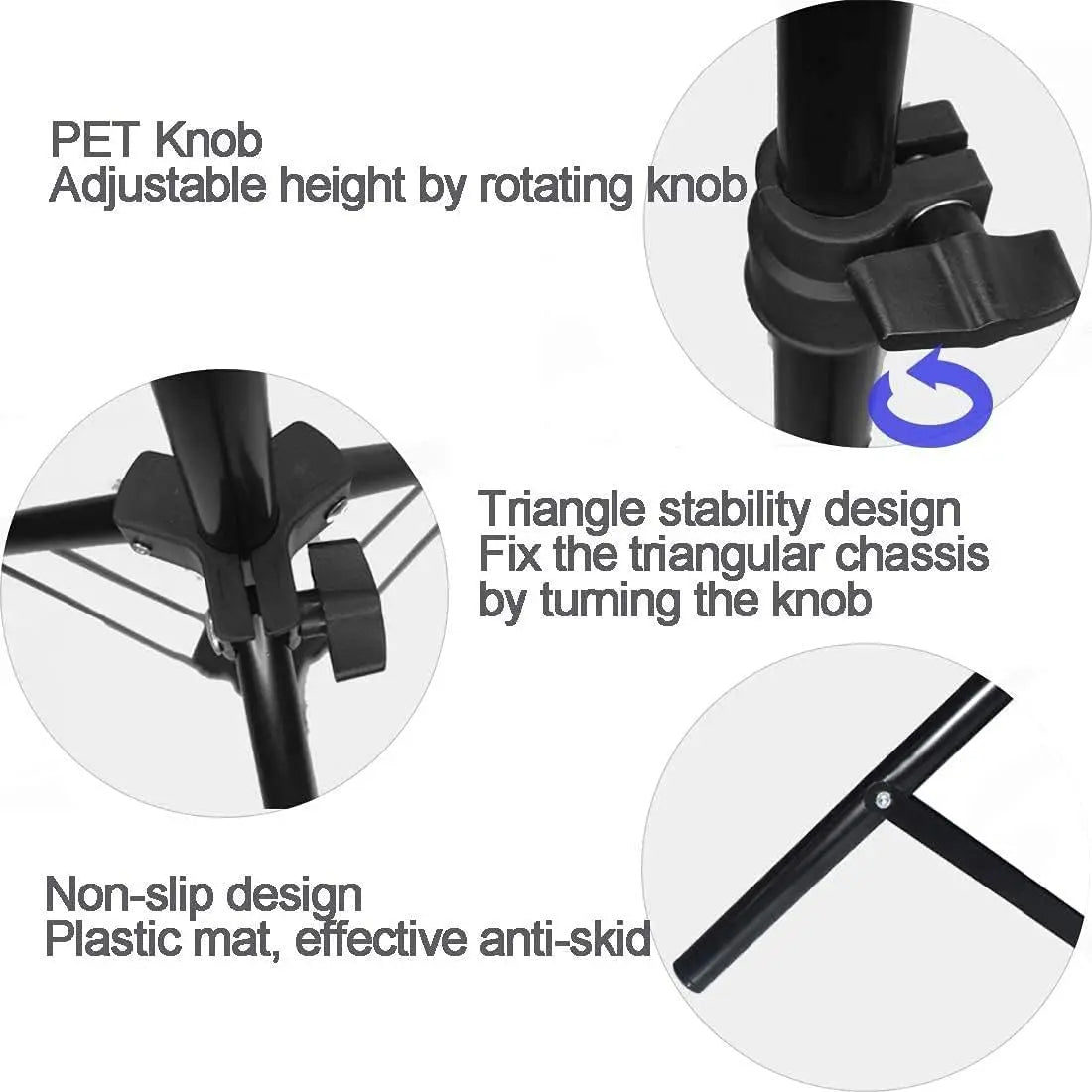 Soporte trípode portátil para mini proyector HY300, altura 50-160 cm