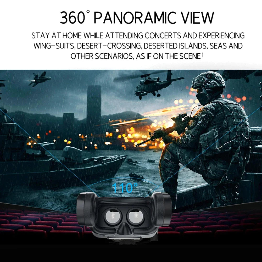 Gafas de realidad Virtual VR, auriculares 3D, dispositivos Bluetooth, casco para teléfono inteligente, lentes, auriculares Viar para teléfono inteligente, móvil