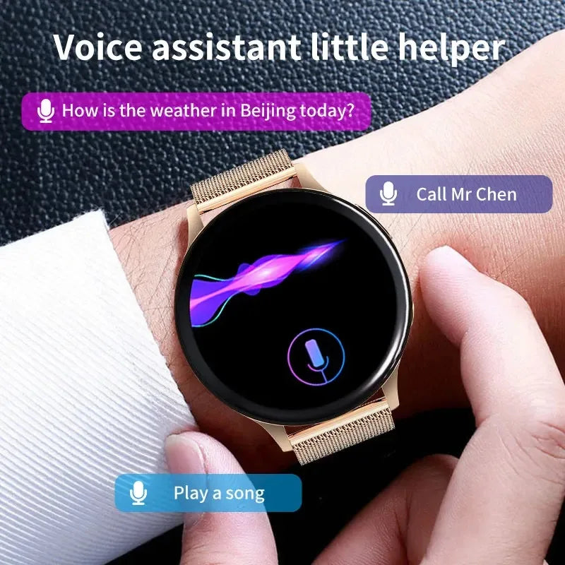 LIGE Reloj Inteligente Mujer NFC Bluetooth