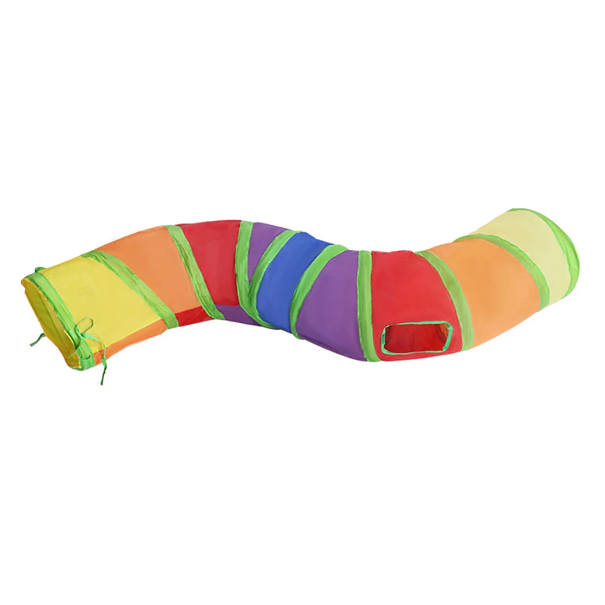 Tubo de túnel para gatos, juguetes plegables para gatos, entrenamiento para gatitos, juguete interactivo divertido, túnel ennegrecido para cachorros, gatitos, suministros para mascotas, accesorios para gatos