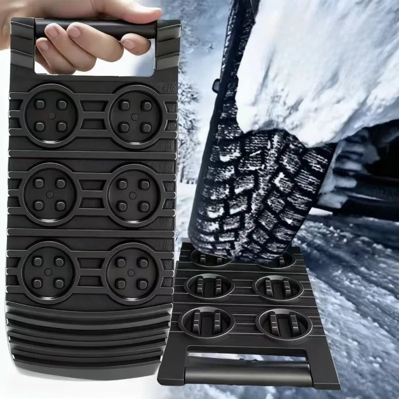 Tablero de Escape de neumáticos de coche, cadenas antideslizantes de emergencia, alfombrilla de tracción, pistas de recuperación, cadena de nieve, pala, rampas, almohadilla de ruedas