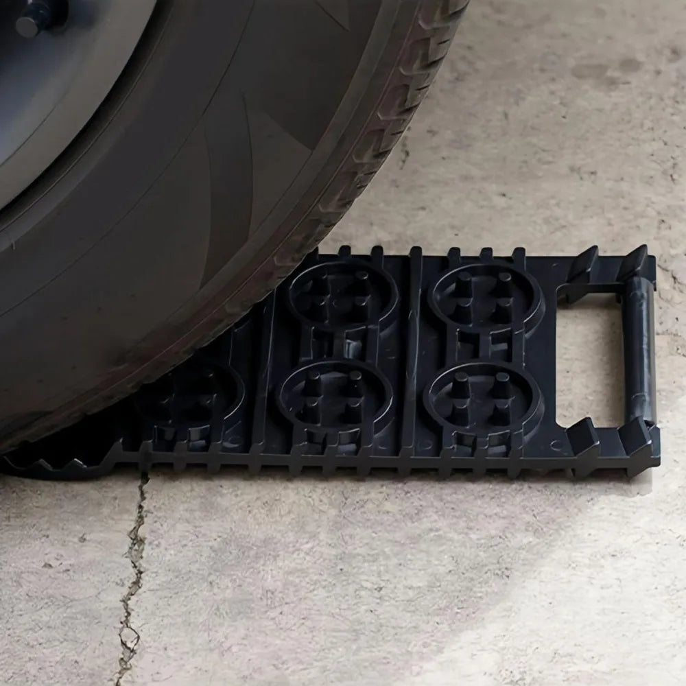 Tabla Antideslizante de Emergencia para Neumáticos de Coche, Placas de Recuperación, Tapete de Tracción, Cadenas para Nieve, Pala, Rampas, Almohadilla, Accesorios Todoterreno