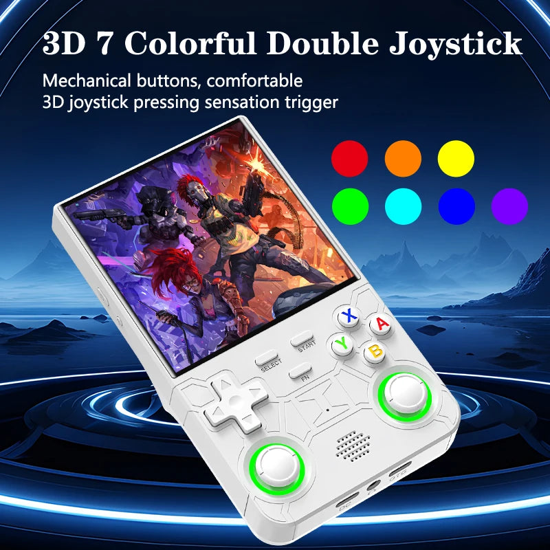 Consola de Videojuegos Retro R36 Ultra, Sistema Linux, Pantalla IPS de 4.0 Pulgadas