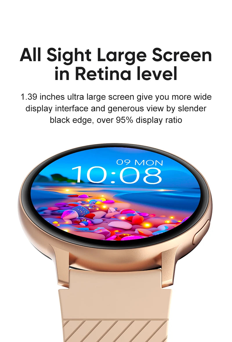LIGE Reloj Inteligente Mujer Esfera Personalizada