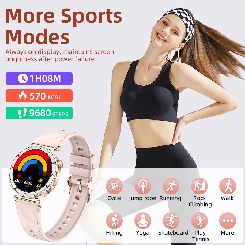 LIGE Reloj Inteligente Ultrafino 6.2mm Mujer