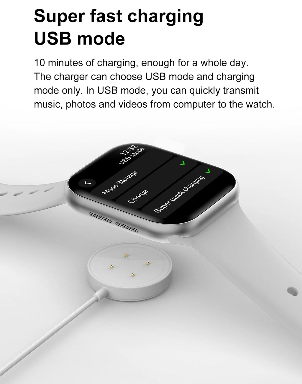 DT Watch X Mini Reloj Inteligente NFC AMOLED