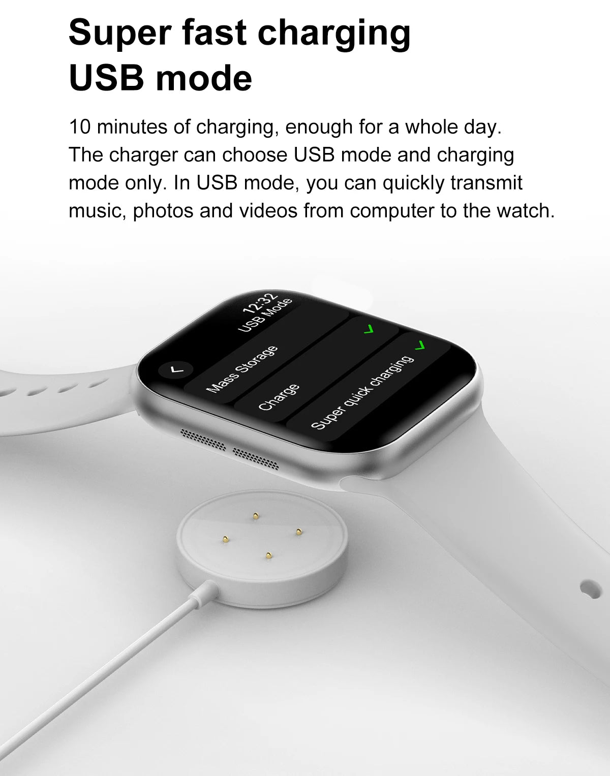 DT Watch X Mini Reloj Inteligente NFC AMOLED