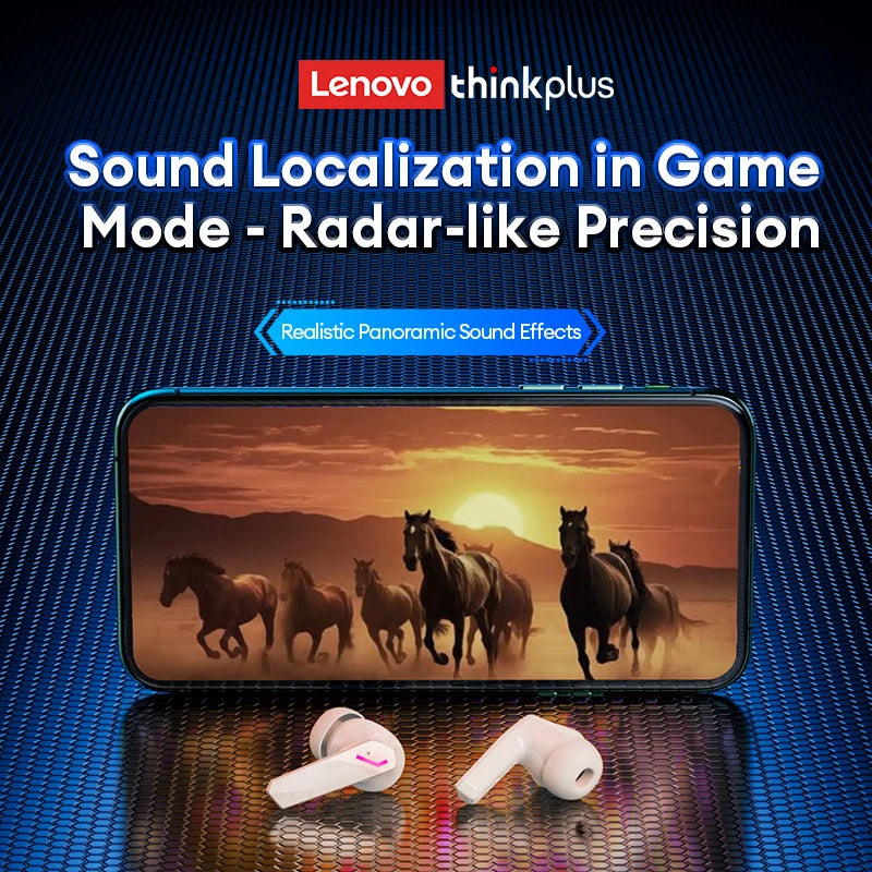 Auriculares Lenovo GM2 Pro TWS Bluetooth 5.3 ANC Gaming