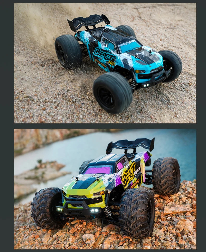 Teeggi 16101 /16102 PRO 1:16 70 KM/H carreras de deriva de alta velocidad SG116 MAX 4WD RC coche todoterreno monstruo camión juguetes para regalo de chico