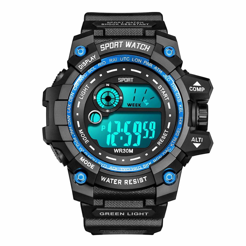 Reloj Digital LED MAYZHISU Deportivo Resistente al Agua